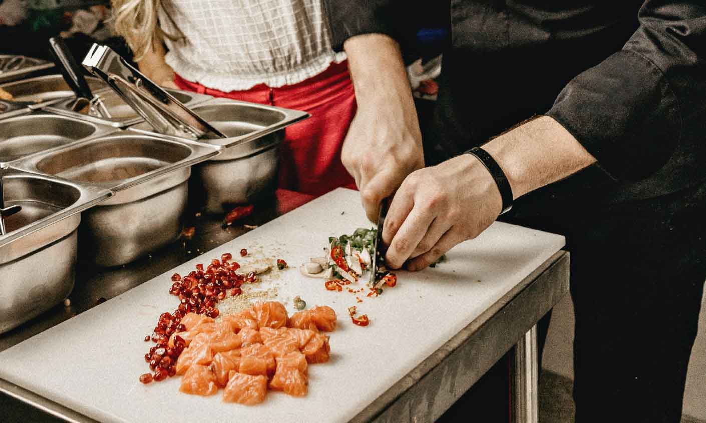 Chefs with crazy knife skills